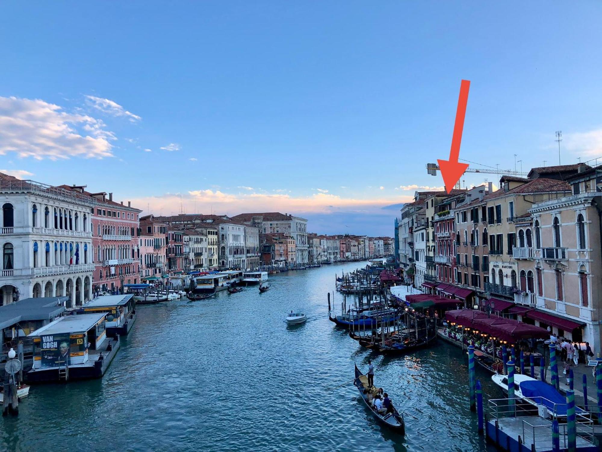 Rialto Terrace On The Grand Canal Venetië Buitenkant foto