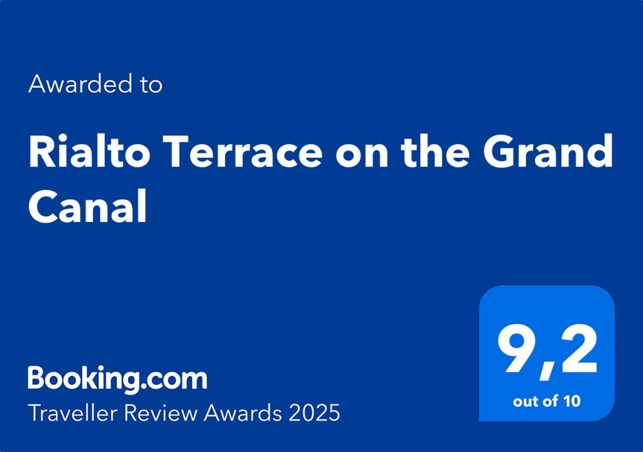 Rialto Terrace On The Grand Canal Venetië Buitenkant foto